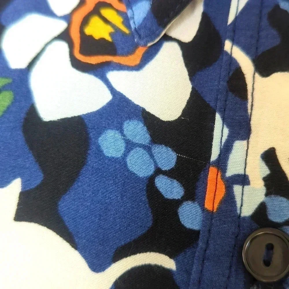 Topshop Cat and Flower Print Shirt Dress - Picture 6 of 6